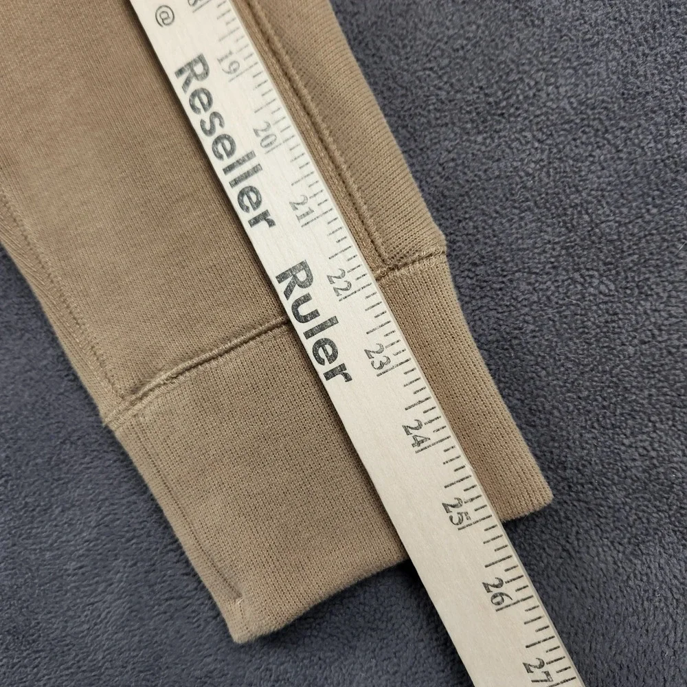 Banana Republic Henley Mens Medium Marshland Brown Double Knit Thermal NEW‎